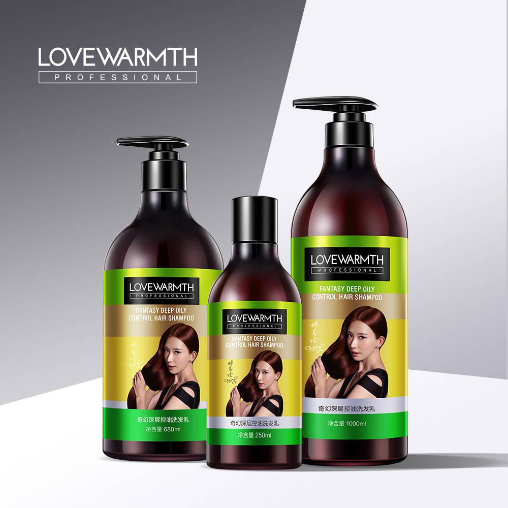 Natural Smell 500ml Private Label Shampoo با روغن نارگیل