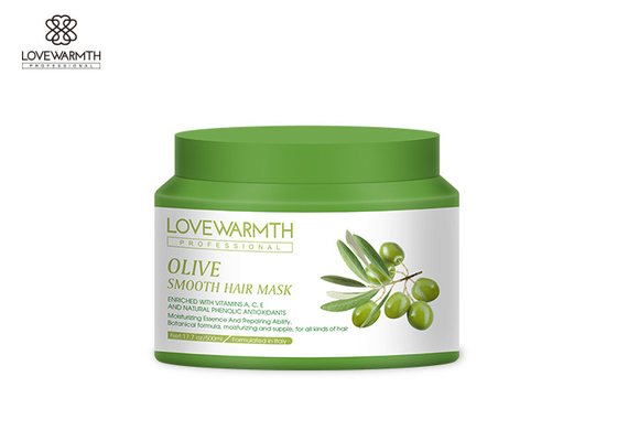Olive Smooth 2 در 1 ماسک ترمیم کننده مو مرطوب کننده فرمول گیاه شناسی ماندگار